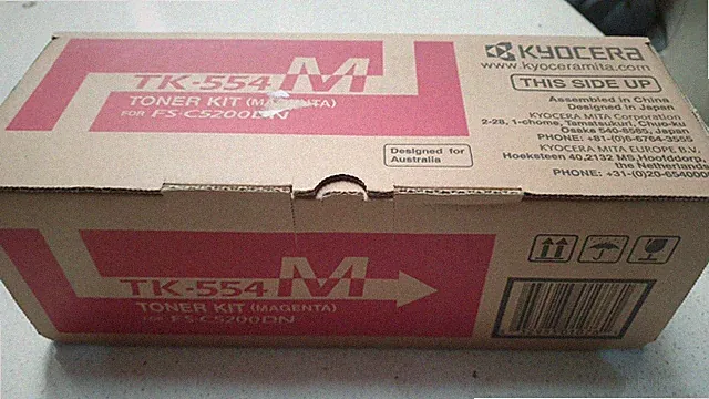 Genuine Kyocera TK-554M Magenta Toner For FS-C5200DN Brand New See Pics