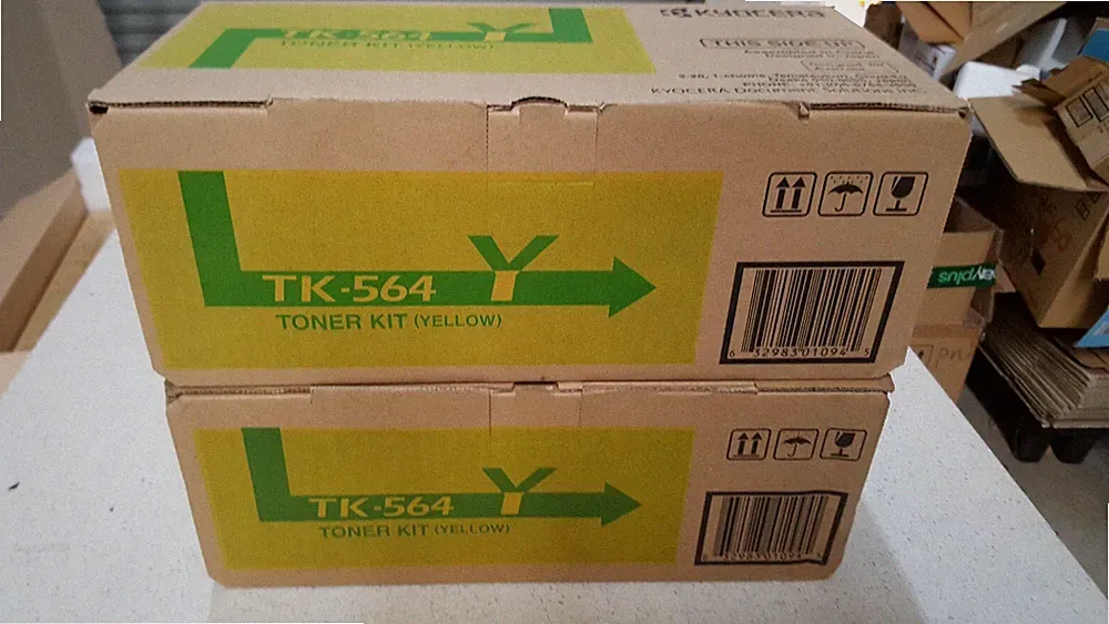 Genuine Kyocera TK-564Y Yellow Toner for Kyocera FSC5300 FSC5350 P6030CDN SeePic