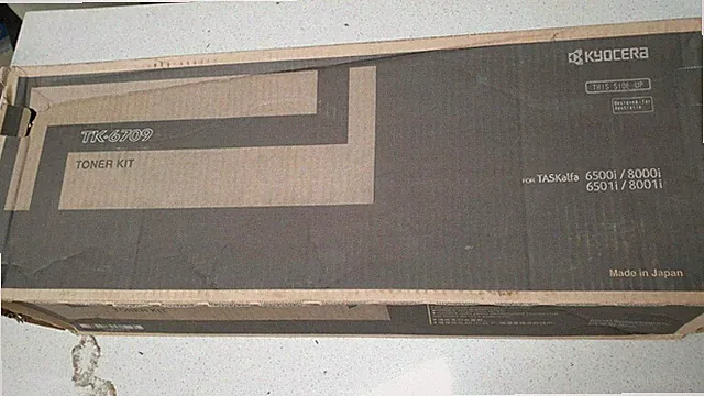 Genuine Kyocera TK-6709 Toner for 8650 TASKalfa 6500i 6501i 8000i 8001i New