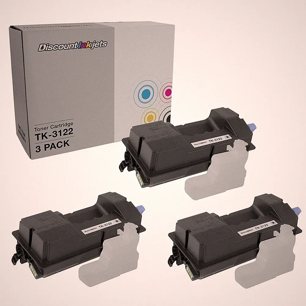 Ink Replacements for Kyocera TK-3122 1T02L10US0 3 Bk Compatible Model: FS-4200DN