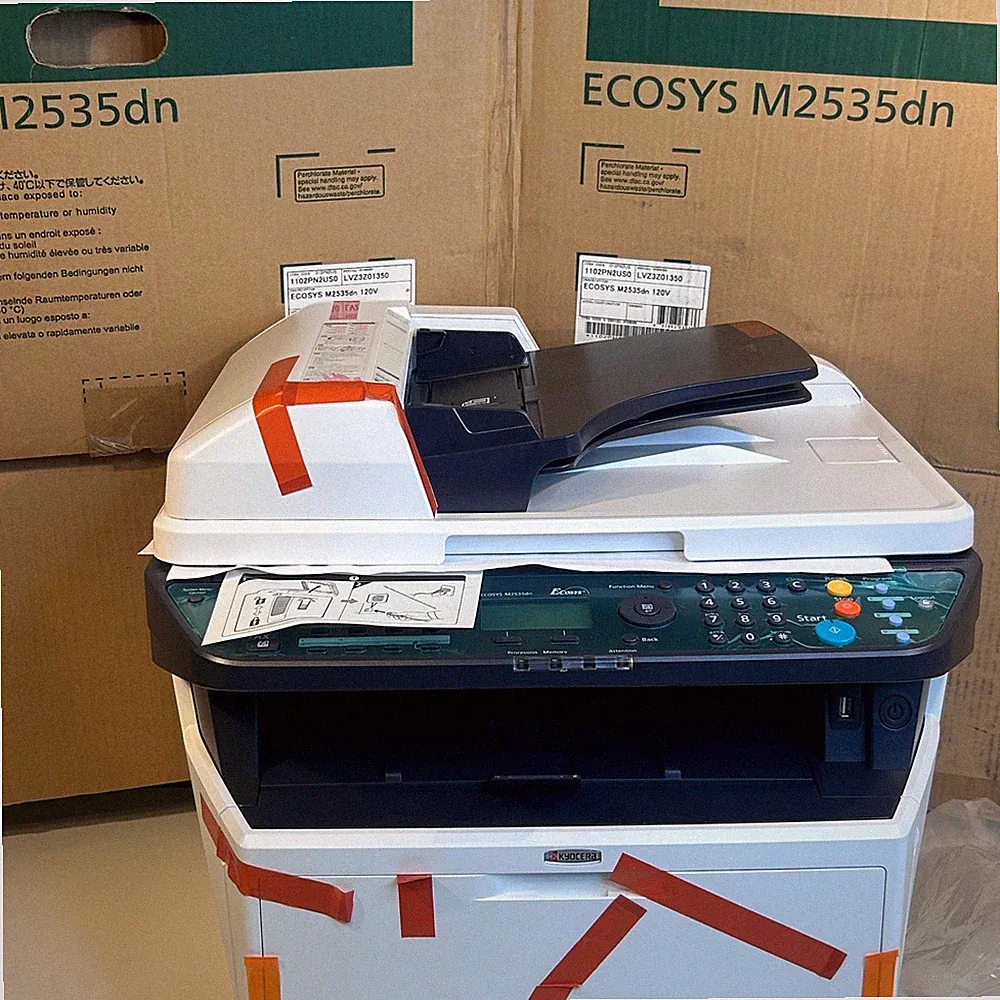 Kyocera ECOSYS M2535dn All-In-One Monochrome Laser Printer Copier Scanner Fax