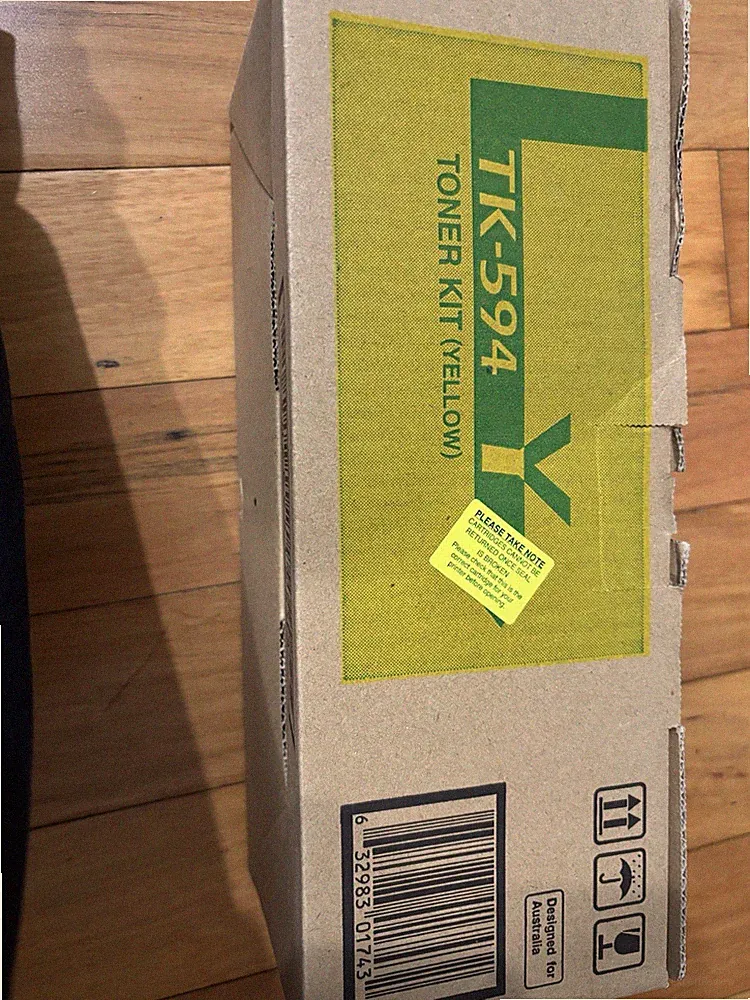 TK-594 Y YELLOW KYOCERA TONER KIT LASER PRINTER CARTRIDGE INK