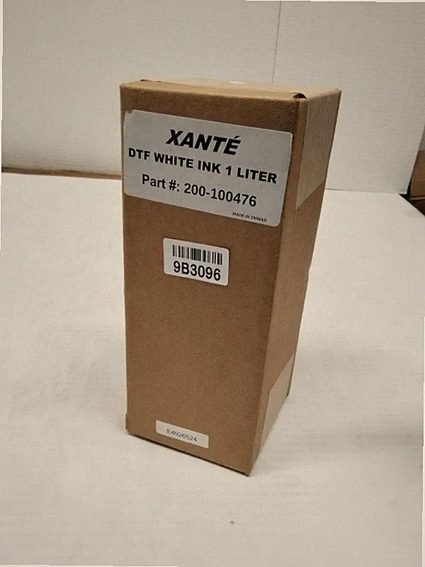 Xante Ink Bottle 200-100476 White for Xante F-24 DTF